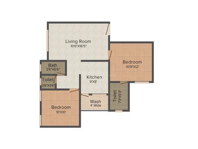 Apex Residency 2D 2