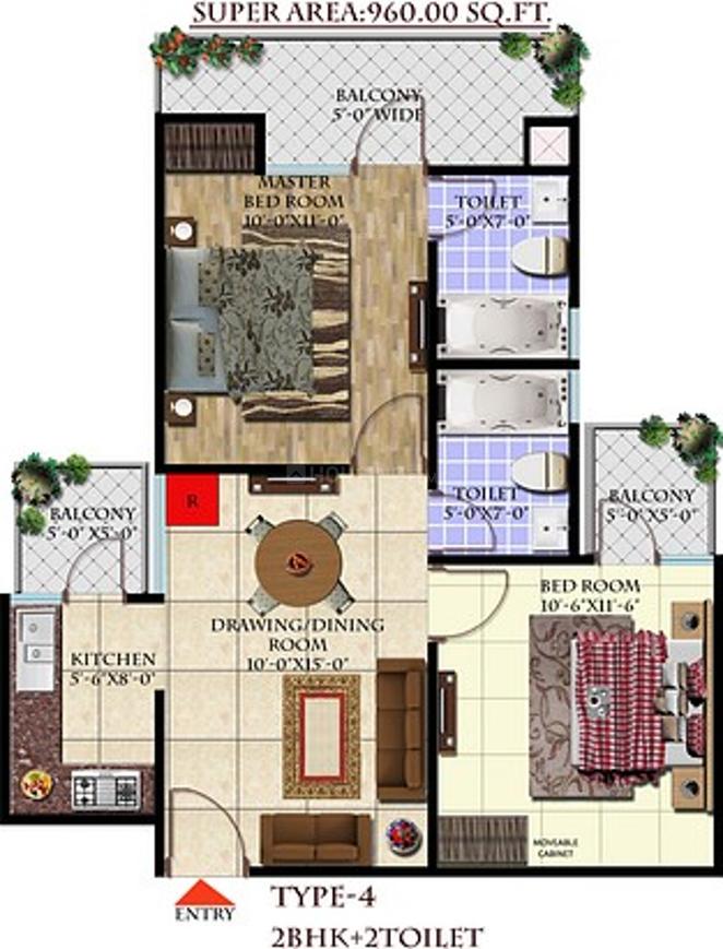 Andromida Real Estate One in Gagan Vihar, Ghaziabad Price