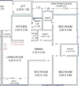 Siddhi Trinetra Skydeck 2D 2