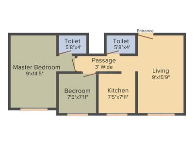 Ittehad Aleeza Residence 2D 3