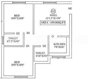 Devan Homes Bharathi Kudil 2D 1