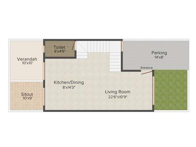 Siddhivinayak Vrukshavalli 2D - Ground Floor 2