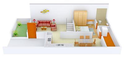 Rewa Aster Ground Floor - 3D 1