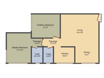 Agarwal Vastu Tower 2D 1