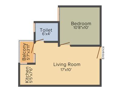 Krish City Heights Block 1 2D 1