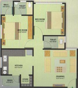 Aman Residency 1 2D 3
