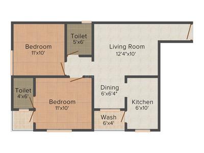 Mayank Devcon Vignesh Heights 2D 3