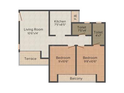 Marvels Kshipra Residency 2D 2
