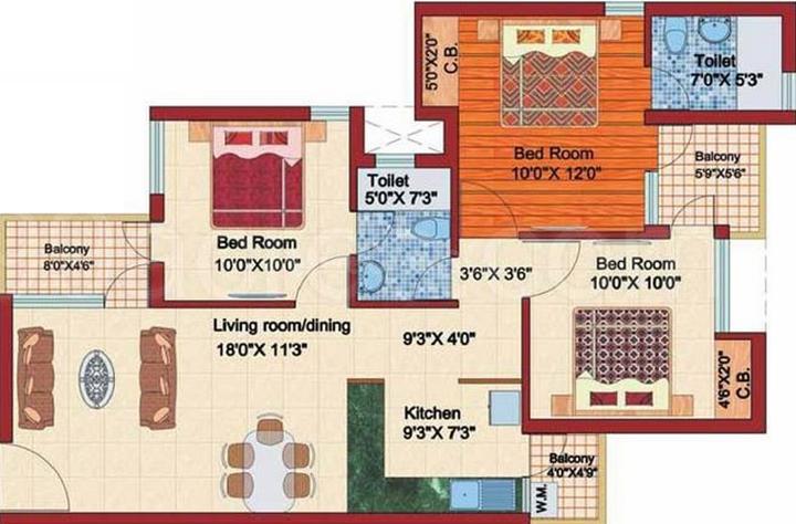 Rudra Buildwell Jagdambe Apartments - Image 3