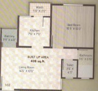 Samruddhi Residency 2D 1