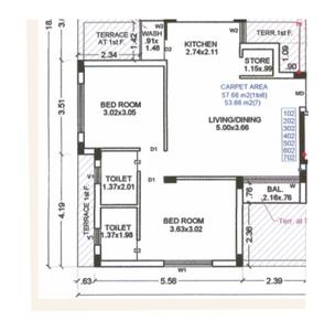 Ravi Heights 2D 1