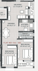 Skytech Golap Residency 2D 1