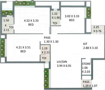 RCK Nir Apartment 2D 1
