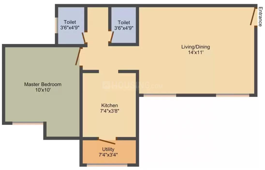 Lodha Casa Rio Floor Plan Palava Phase 1 Nilje Gaon, Thane
