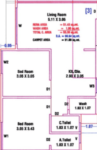 Royal Flower View Homes 2D 2