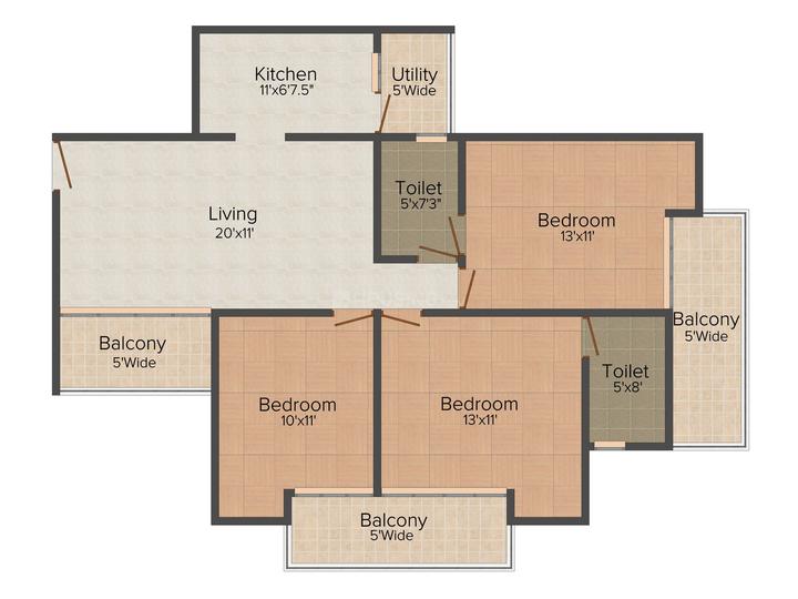 AMR Krishna Apartment - Image 3