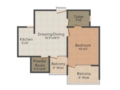 JK Guru Manas Apartment  2D 1