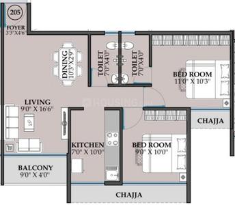Navdeep Dhara Residency 2D 3