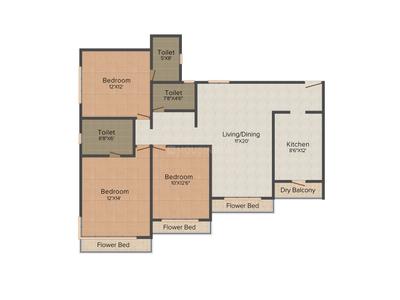 DCPL Vishwadeep Heights 2D 3