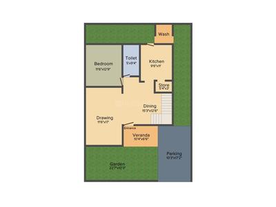 Binori Residency 2D - Ground Floor 1