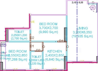 Vaviya Vista 2D 3