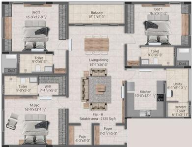 Pushkar Bindiya Gardens 2D 1