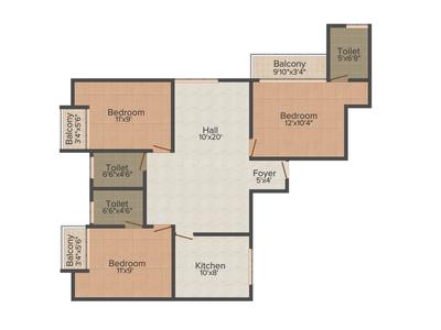 Satya Malwa Heights 2D 1