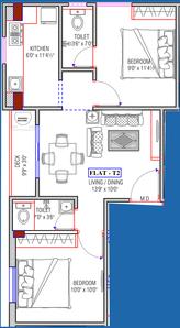 Rishis Star Flats 2D 2