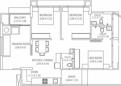Trinath Madhav Heights 2D 2