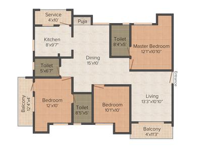 GR Natarajan Thirumalai Nagar Annexe 2D 1