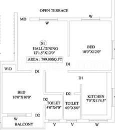 Devan Homes Bharathi Kudil 2D 3