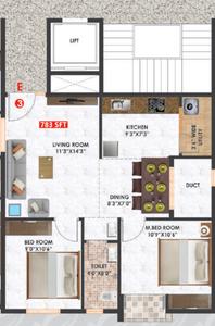 Elegance Pristine Apartment 2D 1