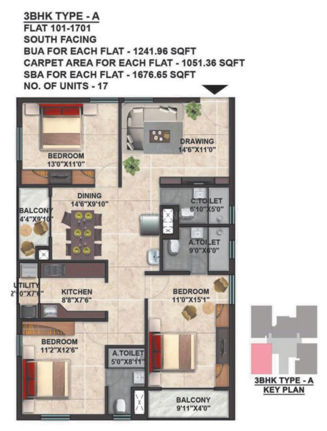 Dions Twin Towers in CDA Sector 11, Cuttack Price, Reviews & Floor Plan