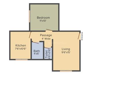 Saakaar Arya Apartment 2D 1