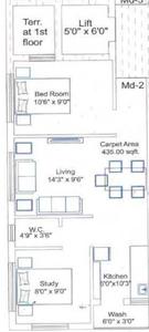 Dev Dwarika Heights 2D 1