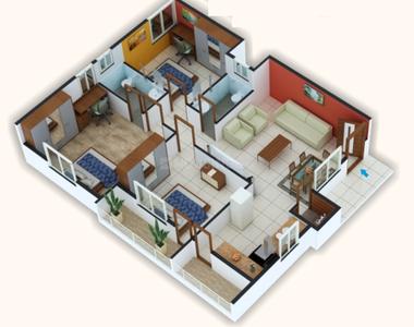 S Square Pratham Brindavanam 3D 1