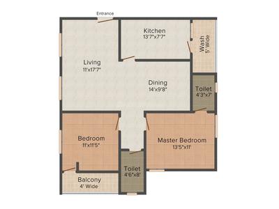 Creative Nirman Apartments 2D 2