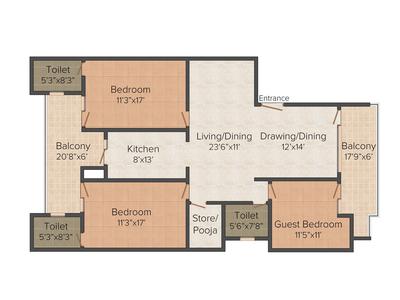 Gen X Abode Royal Estates 2 2D 1