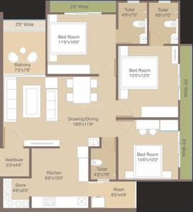 Gallery Cover Pic of Shreeji Shree Two Phase 1