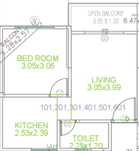 51 Midtown 2D 1