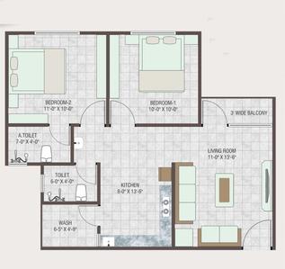 Keya Om Residency 2D 2