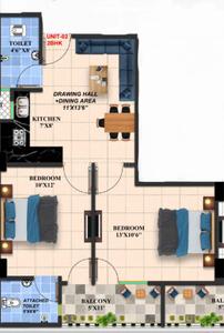 Trinity Orchid Tower 2D 3