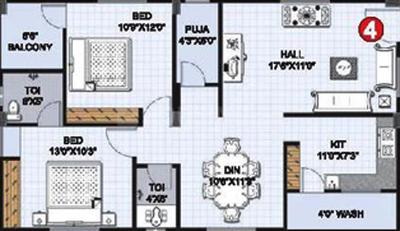 Umas Aakruthi Mansion 2D 2