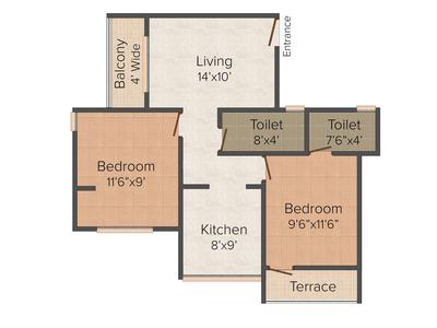Supreme Siddhi Apartment 2D 3