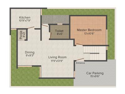 Bharati Enclave 2D - Ground Floor 1