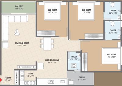 Raghuveer Royal Riviera 2D 3