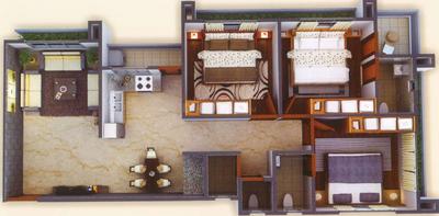 Shree Somnath Shree Hari Residency 3D 1