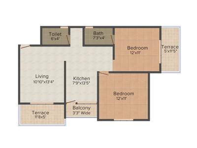 Ganesh Siddhi Residency 2D 2