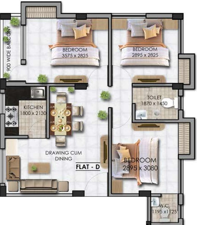 Dream Binayak Enclave in Tollygunge, Kolkata Price, Reviews & Floor Plan