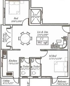 Vignesh Enclave 2D 3